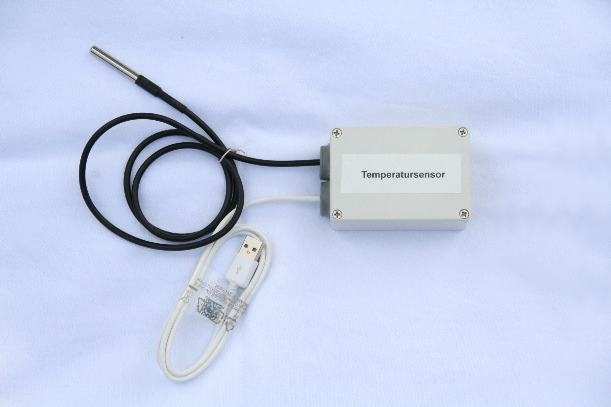 3M Kabel DS18B20 digitaler Edelstahl Temperatursensor Temperaturfühler,  wasserdicht