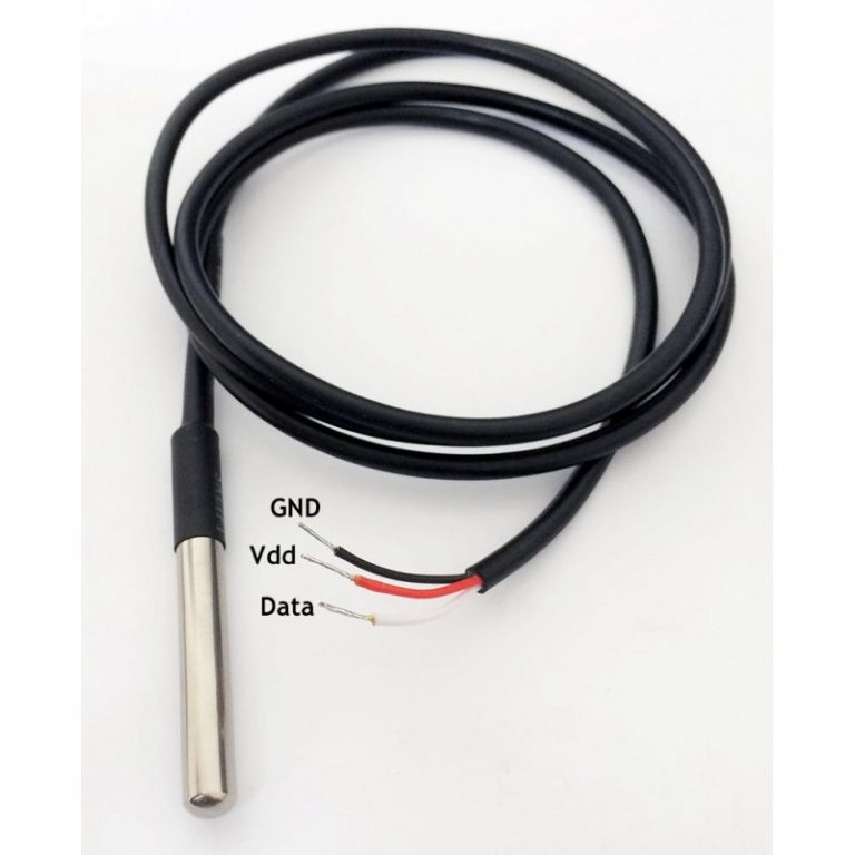 AZDelivery 2 x DS18B20 3M Kabel digitaler Edelstahl Temperatursensor Temperaturfühler, wasserdicht kompatibel mit Arduino und Raspberry Pi inklusive AZDelivery 2 x DS18B20 3M Kabel digitaler Edelstahl Temperatursensor Temperaturfühler, wasserdicht kompatibel mit Arduino und Raspberry Pi inklusive